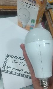 چراغ اضطراری لامپ شارژی October E27 20W